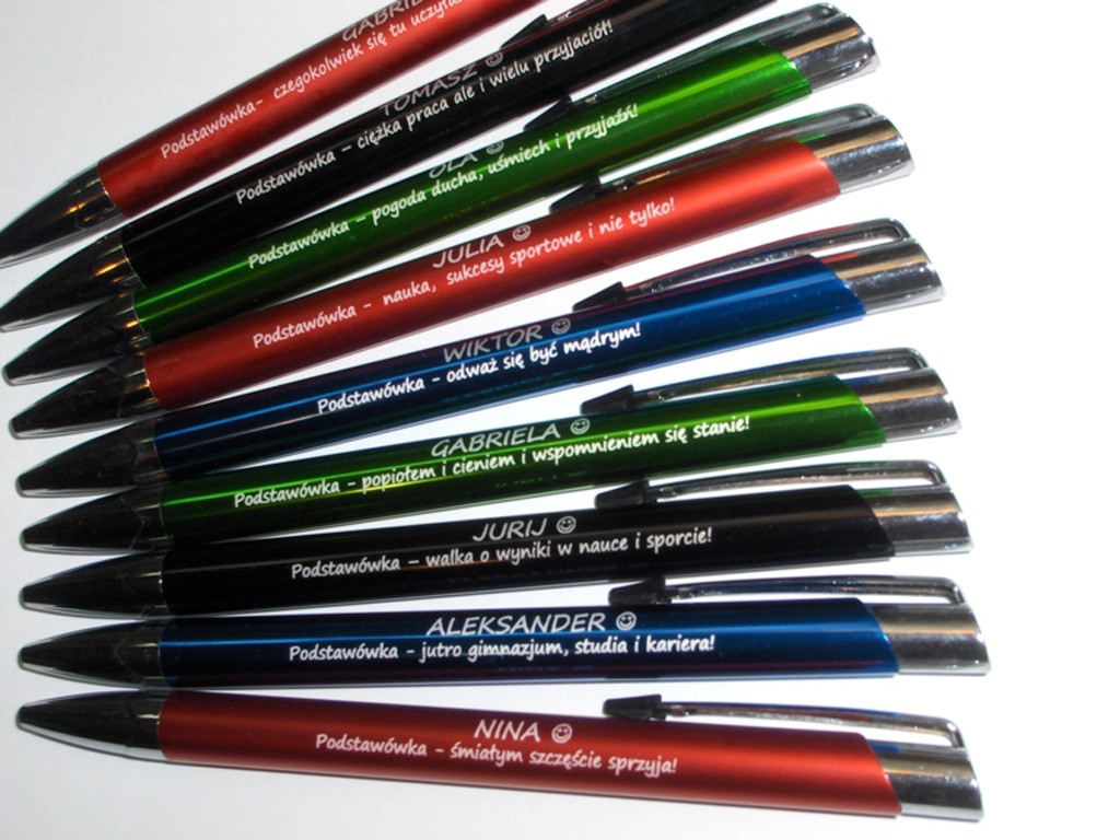 Długopis imienny  dla klasy 