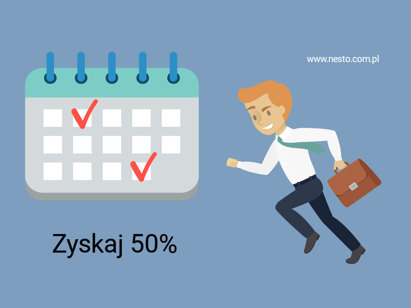 promocja Zyskaj 50%