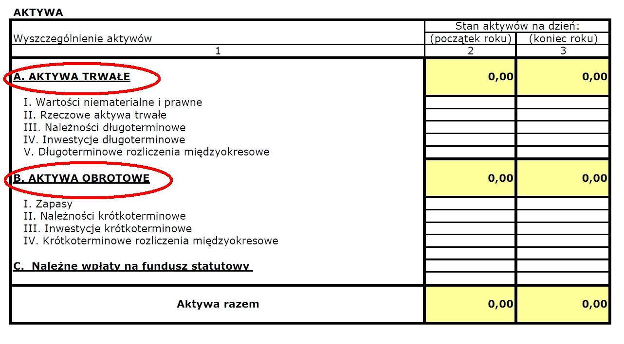 Gleich Groß Regierungsverordnung Aktywa I Pasywa Tabela Bescheiden Klima Selbst 2102