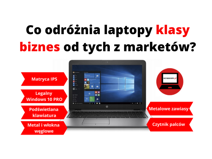 Co odróżnia laptopy biznesowe od tych przeznaczonych na rynek konsumencki
