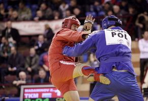 Miniatura Mistrzostwa Świata w Sambo 2012 nasz zawodnik Bartłomiej Nagórski