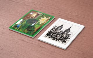 Miniatura Druk pocztówek