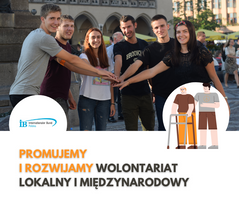 Miniatura Promujemy  wolontariat  międzynarodowy i lokalny