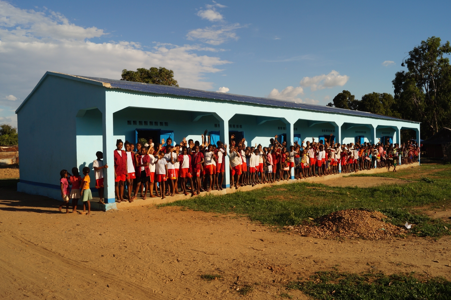 Szkoła w Tsimijaly, Madagaskar