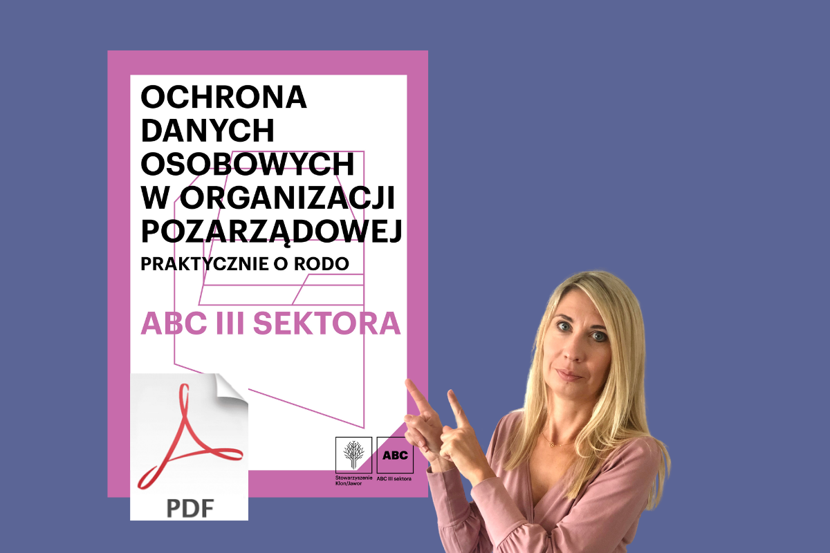 Ngopl Poleca Zamów Poradnik „ochrona Danych Osobowych W Organizacji Pozarządowej Praktycznie 7354