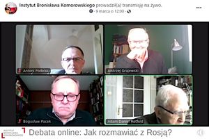 Miniatura Debata online realizowana dla Instytutu Bronisława Komorowskiego
