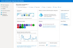 Miniatura Azure Active Directory, panel zarządzania usługami chmurowymi fundacji