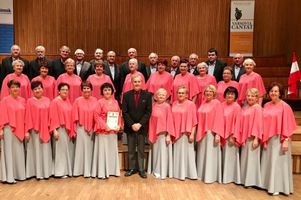 Miniatura Chór Gaude Vitae zajął II miejsce w kategorii seniorów w XIV Warszawskim Międzynarodowym Festiwalu Chóralnym Varsovia Cantat w 2019 r.