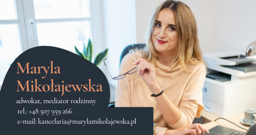 Adwokat Maryla Mikołajewska 