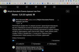 Miniatura Pozytywna opinia za założenia ukraińskiej fundacji.