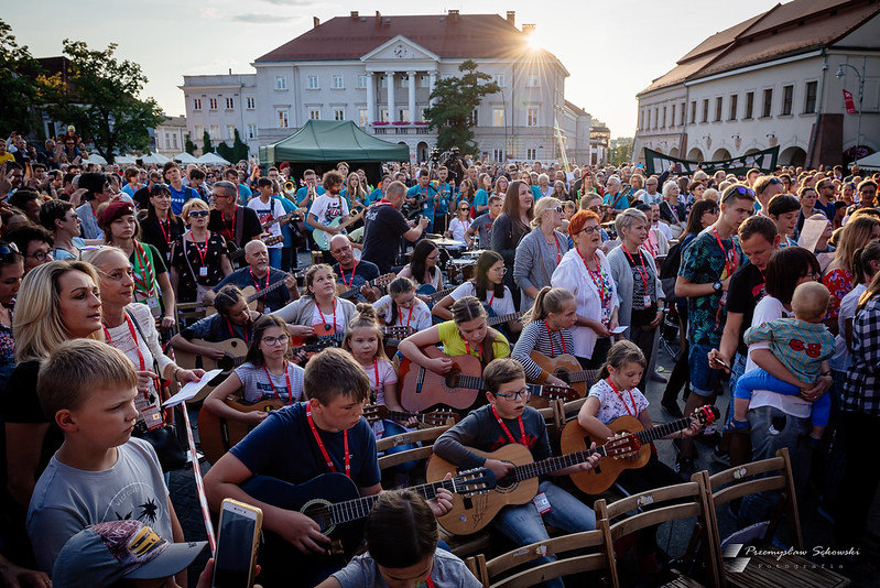 Największy Zespół Rockowy 2019 - akcja w ramach Festiwalu Harcerskiego &quot;Wiatraczek&quot;