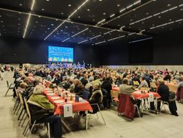 Miniatura Metropolitalna Wigilia dla Samotnych w Międzynarodowym Centrum Konferencyjnym w Katowicach