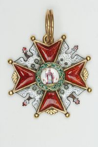 Miniatura Krzyż Orderu Św. Stanisława
