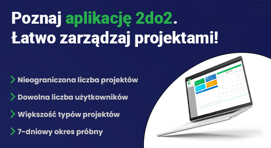 Reklama aplikacji 2do2, zarządzanie projektami