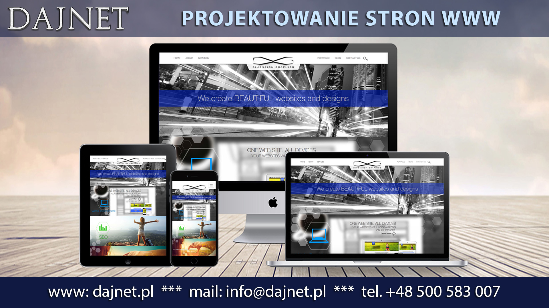 Strony internetowe, strona www, sklepy internetowe