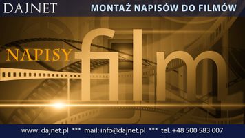 Miniatura Montaż napisów do filmów, Transkrypcja filmów