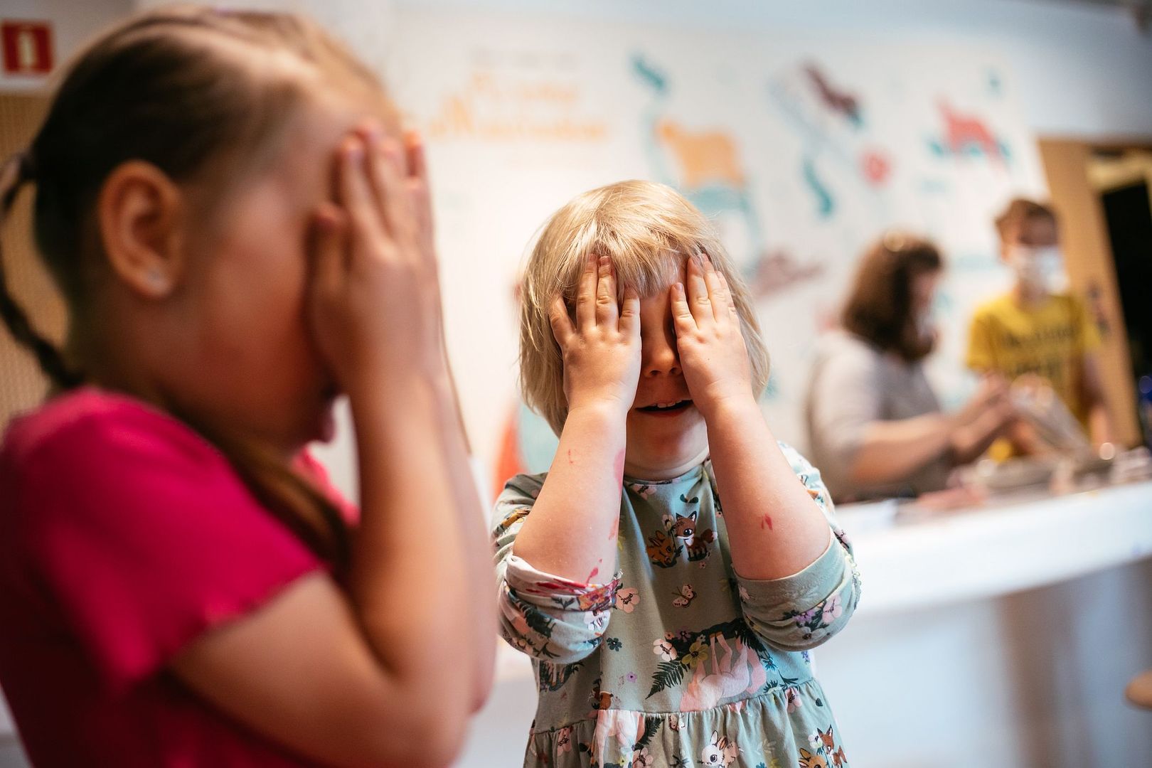 Dzieci w Miejscu edukacji rodzinnej U króla Maciusia