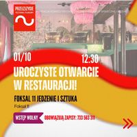 Miniatura Zapraszamy na Uroczyste Otwarcie  w Restauracji!