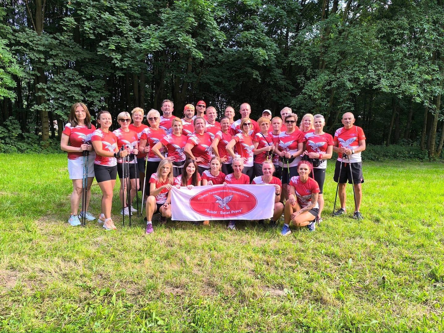 Sekcja Biegania i Nordic Walking - najliczniejsza i najbardziej widoczna Sekcja "Sokoła"