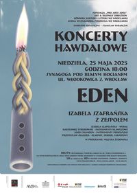 Miniatura Afisz Koncertu Hawdalowego.