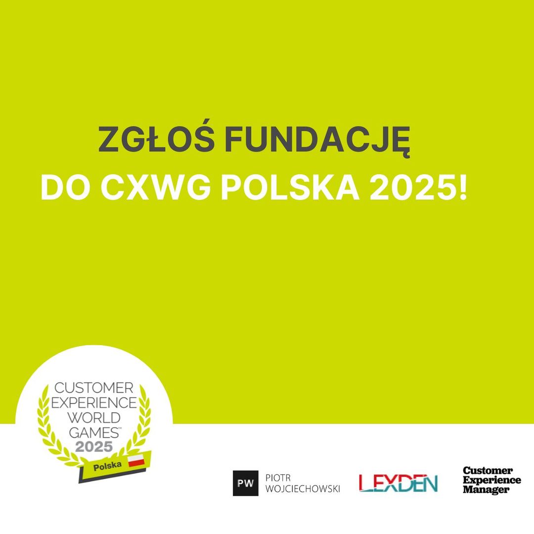 Zgłoś fundację do CXWG Polska 2025