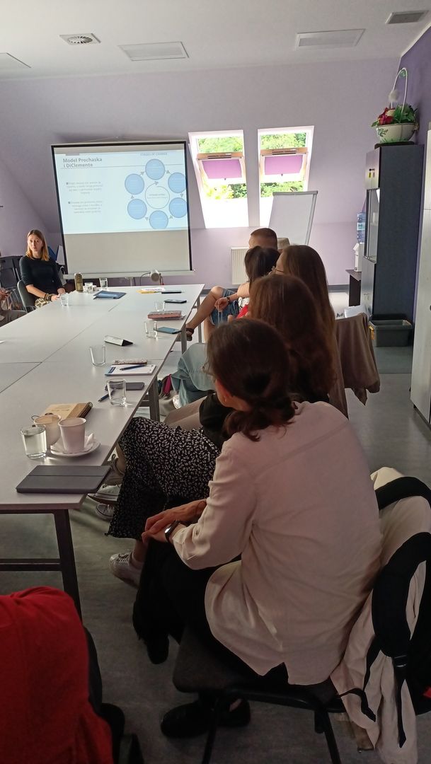 Jedno ze szkoleń - uczestnicy