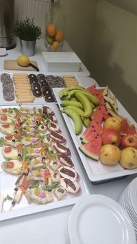 Miniatura Jedno ze szkoleń - stół przygotowany do przerwy kawowej 