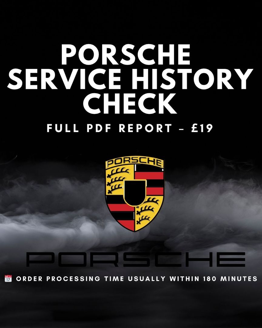 Historia serwisowa Porsche po VIN