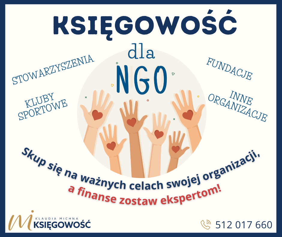 Oferta księgowości dla NGO