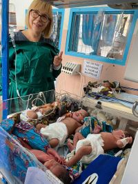 Miniatura Magda, lekarka - neonatolog na wolontariacie w szpitalu w Bouake na Wybrzeżu Kości Słoniowej