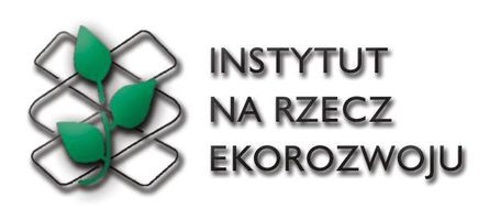 Miniatura Logo Instytutu na rzecz Ekorozwoju – zielono-szara grafika przypominająca kostki połączone w kształt kwiatu, obok czarny napis „Instytut na rzecz Ekorozwoju”.