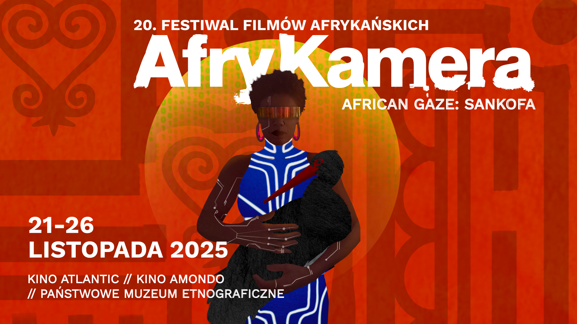 Plakat 20. edycji Festiwalu AfryKamera