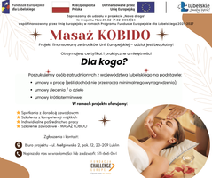 Miniatura Plakat projektu - Szkolenie zawodowe Masaż kobido