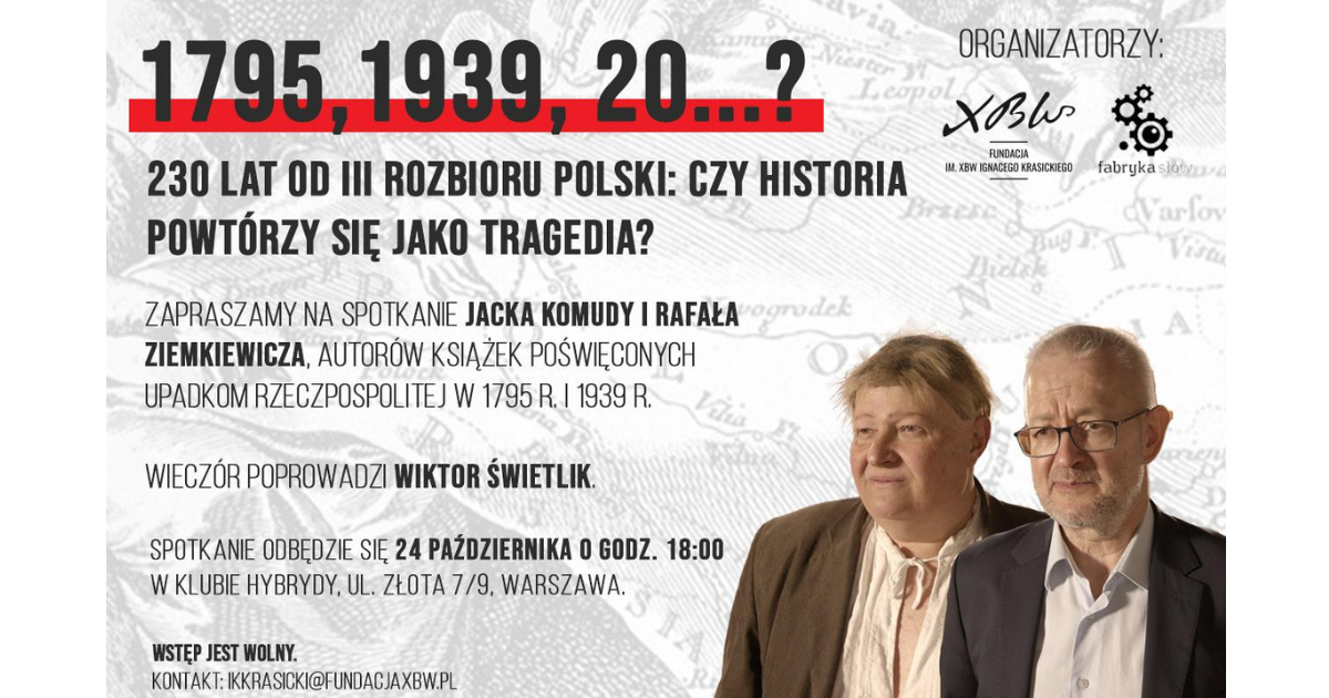 Plakat wydarzenia ze szczególowymi informacjami 