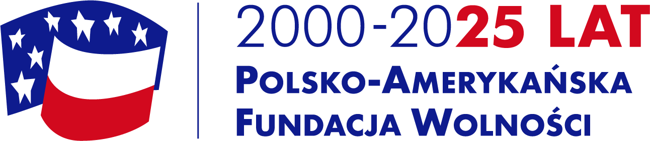logotyp Polsko-Amerykańska Fundacja Wolności - 25 lecie