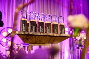 Miniatura Na zdjęciu widoczne są statuetki wręczane laureatom konkursu CSR Poland Awards.