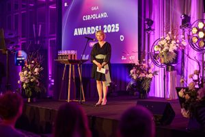 Miniatura Zdjęcie przedstawia uroczystą galę CSR Poland. 