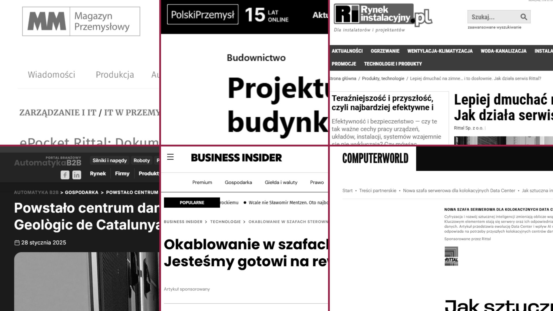 Publikacje w mediach cyfrowych Xochi