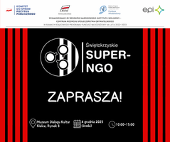 Miniatura Świętokrzyskie SUPER-NGO ZAPRASZA! Miejsce: Muzeum Dialogu Kultur, Kielce, ul. Rynek 3 Data: 4 grudnia 2025 (środa) Czas: 10:00-15:00