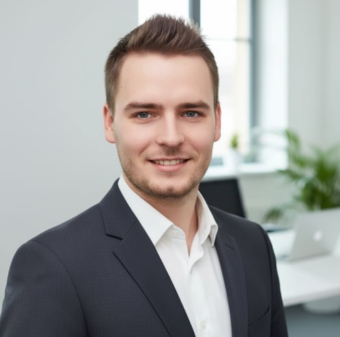 Bartłomiej Broda, właściciel firmy Pogotowie Usług BHP