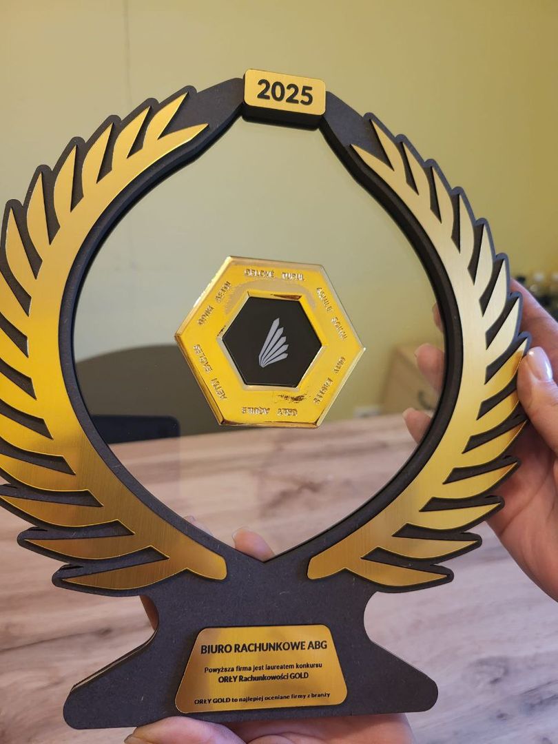Statuetka Orły Rachunkowości GOLD