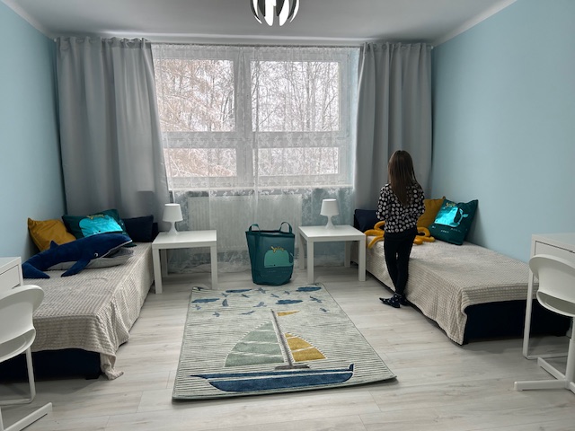 Wyremontowany pokój