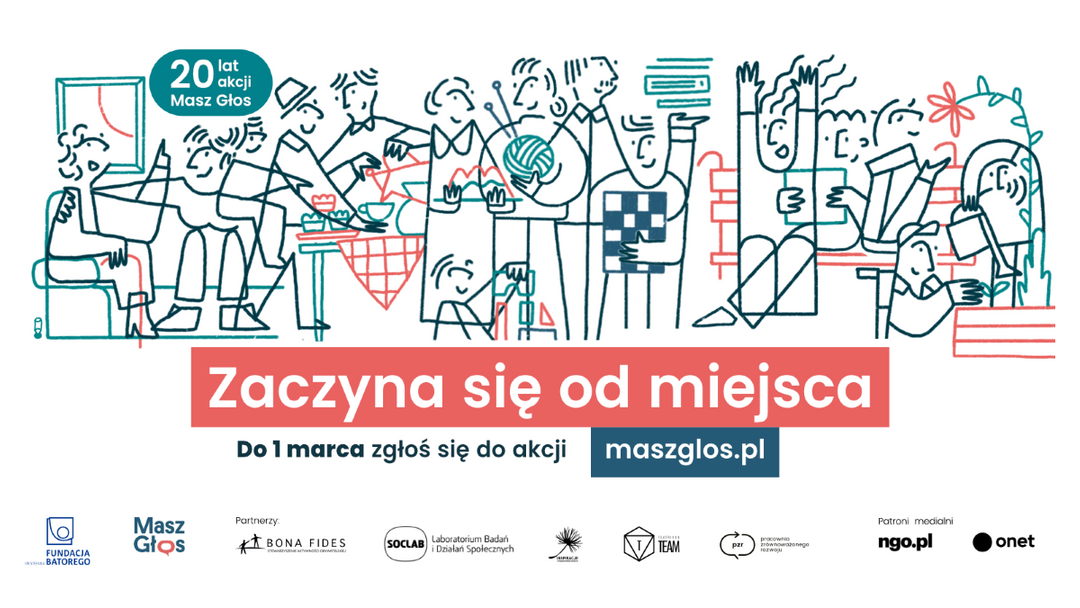 Jak tworzyć wspólnotę? Akcja Masz Głos zaprasza do tworzenia miejsc ...