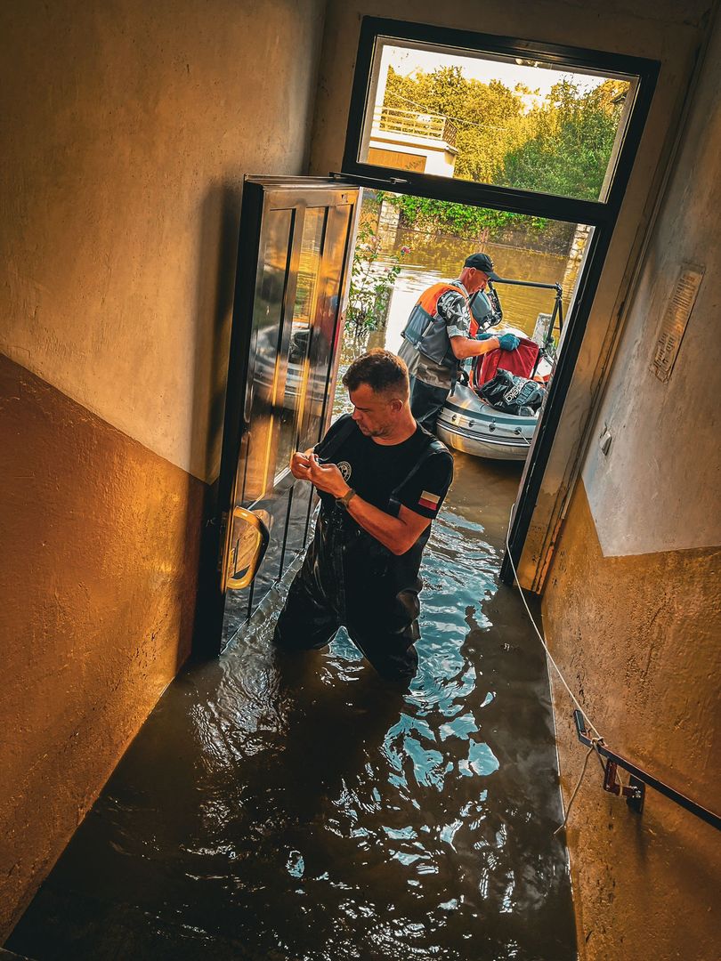 Działania podczas powodzi w Głuchołazach