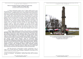 Miniatura Część broszury okolicznościowej