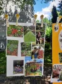 Miniatura wystawa prac uczniów z niepełnosprawnością