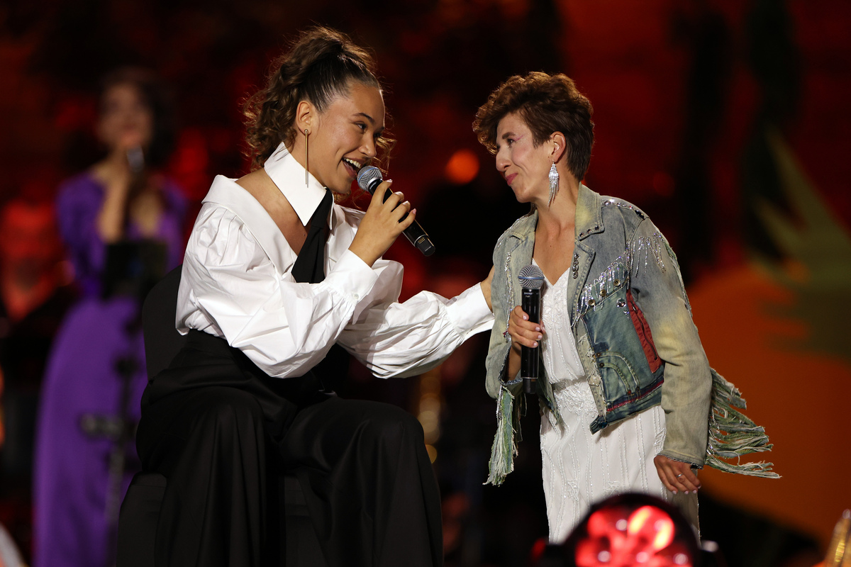 Alicja Szemplińska i Elżbieta Bogacz