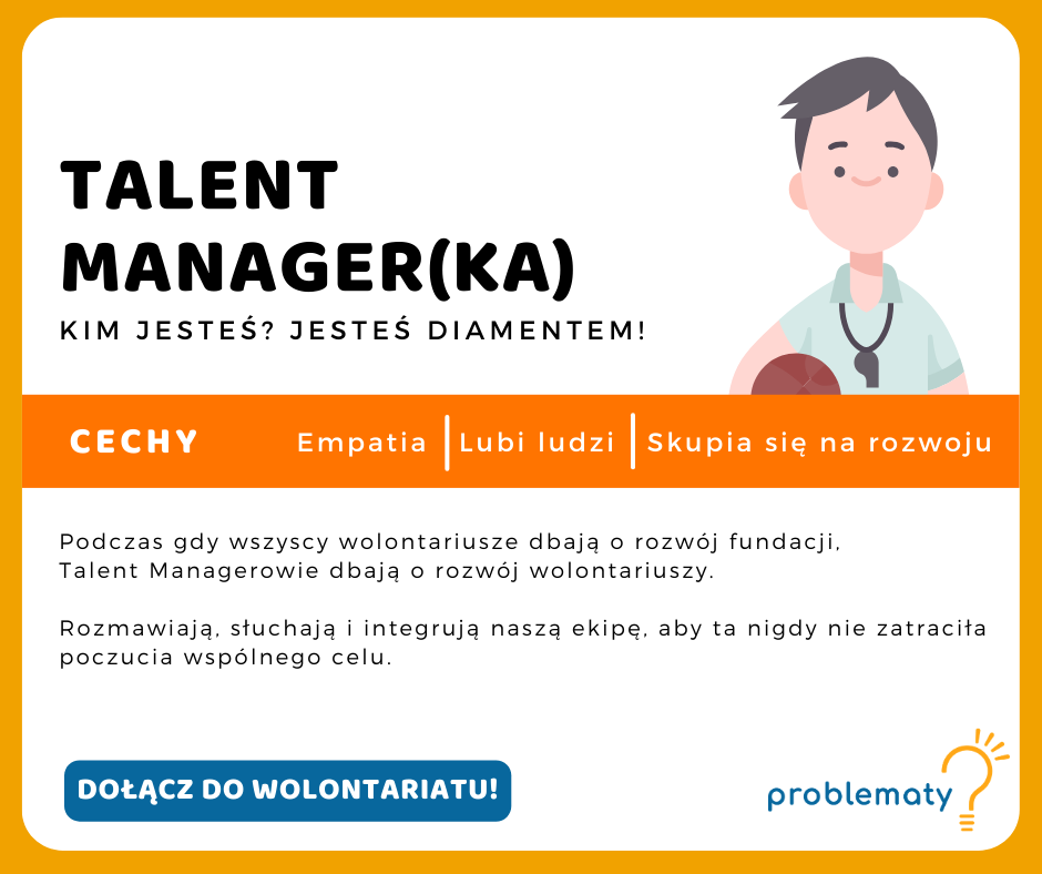 Oferta Wolontariatu dla Talen Managera/Managerki