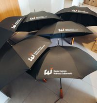 Miniatura Przykład zrealizowanego zamówienia na znakowanie parasoli.