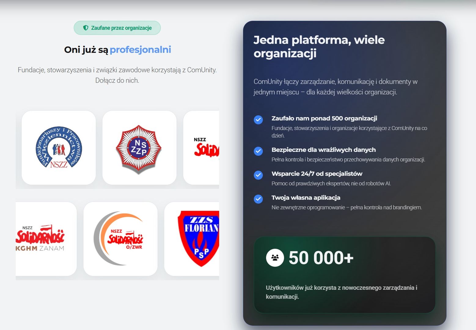 Kto korzysta z naszego rozwiązania